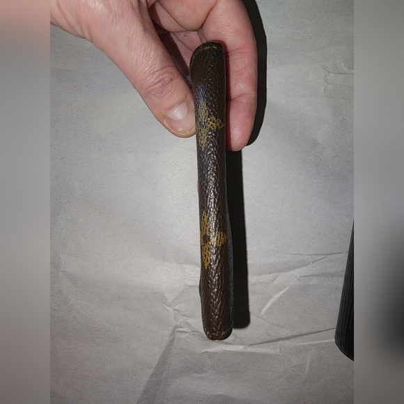 Guc vintage louis vuitton brown mono 6 key wallet see pics - Picture 6 of 9